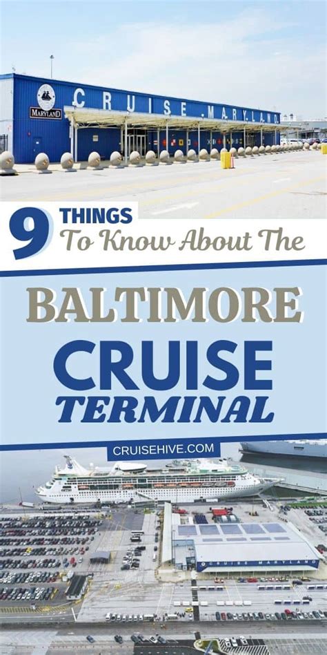 directions to baltimore md cruise terminal